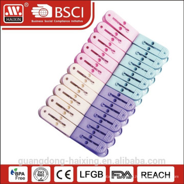 Grampos de plástico plástico clipes/colorido